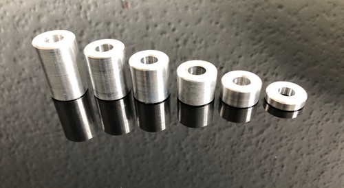 Alu spacer distanzhülsen - m8,