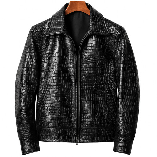 Herren lederjacke schwarz - herren,