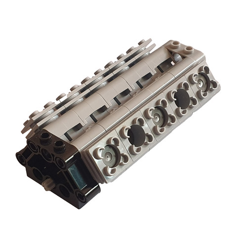Lego technic v10 - motor, kolben