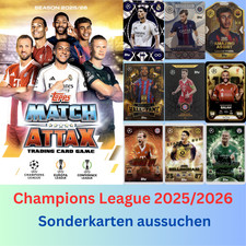 Topps MATCH ATTAX Champions League 2025/2026 25/26 - Sonderkarten zum Aussuchen