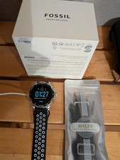 Fossil GEN 5 Garret Smartwatch, Edelstahlgehäuse, 2 Armbänder