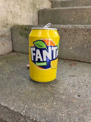 Fanta lemon dose leer sammler - leer,