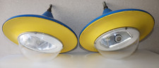 2x UFO Lampen  Space Age Deckenlampe Industrial, TORNADE VHM ECLAIRAGE