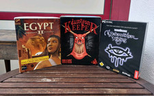 3x PC Big Box Klassiker Dungeon Keeper Egypt 2 Neverwinter Nights Bioware 