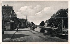 Papenburg -Ems , Hauptkanal  1944