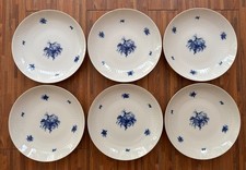 6x Rosenthal Romanze in Blau Suppenteller Ø 21,5cm TOPP- ZUSTAND - RAR