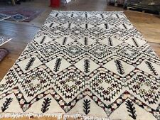 Natur Schurwolle 100% Berber New Handgeknüpft 395x265 Natur Farbe