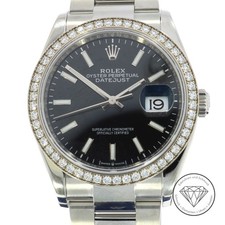 Rolex Datejust 36mm Stahl Ref 126284RBR 2025 Fullset Brillant Automatik Uhr xxyy