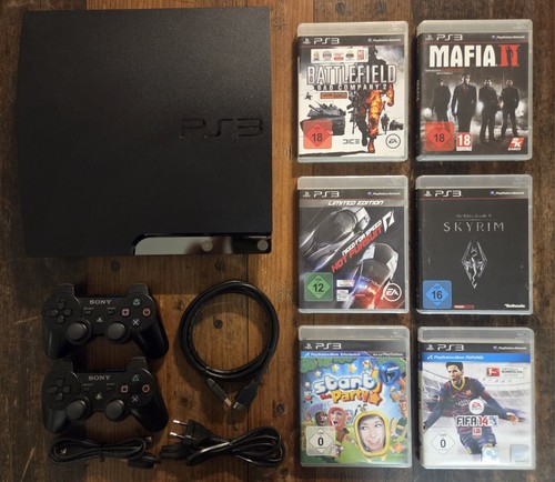 Sony ps3 slim 320gb 2xsony - slim, 320gb;