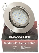 LED Einbaustrahler flach