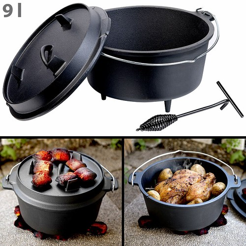 Dutch oven aus gusseisen - dutch,