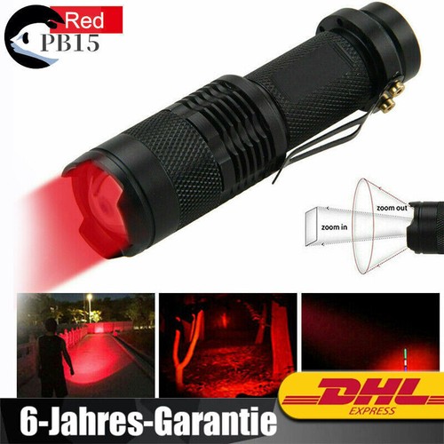 Rot licht taschenlampe - rot,