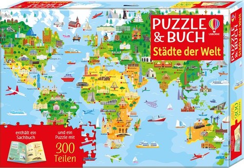 Puzzle buch städte der - puzzle,