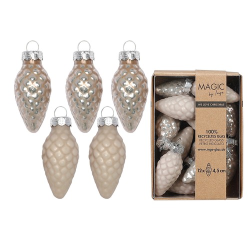 Christbaumschmuck zapfen - christbaumschmuck,
