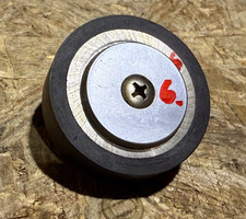 Capstan Idler Rolle Andruckrolle für Tonbandgerät AKAI 1720W - rechts