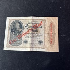 Geldschein 1 Milliarde Mark auf Eintausend Mark, 15. Dezember 1922, Nr.: 420160