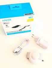 Anker MagGo kabelloses Ladepad UFO 3-in-1 faltbares Pad, ultrakompakt, weiss