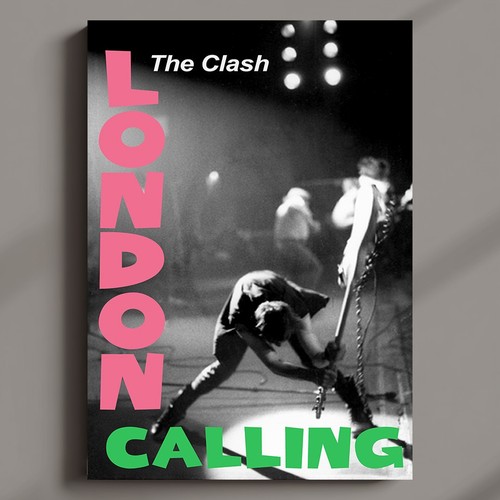 The clash london calling art - the,
