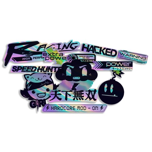 Jdm sticker set japan - jdm,