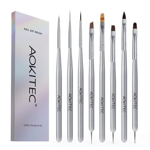 Nagelpinsel set teilig für - nagelpinsel,