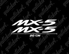 2x 20cm Sticker Fits Mazda