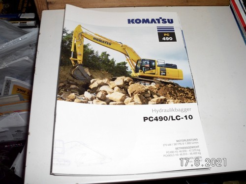 Komatsu 490 10 - komatsu, pc
