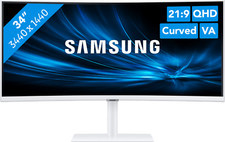 Samsung ViewFinity S6  S34C650TAU 86cm 34" Curved QHD-Monitor 3440 x 1440 100Hz