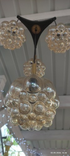 Deckenlampe 70er champagner - ,