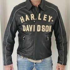 Harley Davidson 100th Anniversary 100 Years Of Great Motorcycles Lederjacke...