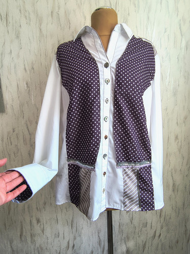 Vintage 80er 90er bonita bluse - vintage,