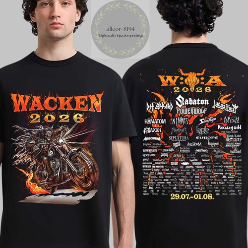 Wacken open air 2026 shirt - open, t-shirt