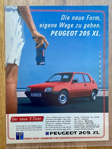 Peugeot 205 oldtimer - xl,