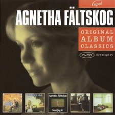 Agnetha Fältskog "Originale Album Classics 1968 - 1971 + 1975, ABBA, 5 CD Box