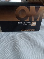 Teleobjektiv, OLYMPUS Auto-T, 135 mm F 2.8, mit Filter