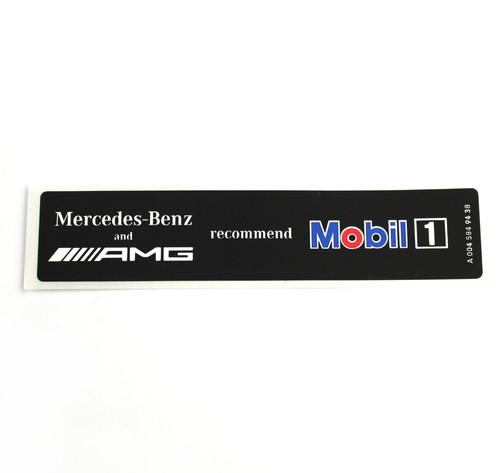 Mercedes benz amg - mobil1, Öl