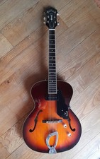 Guild T50 Slim Jazzgitarre elektrisch, VSB thinline hollowbody, gebraucht