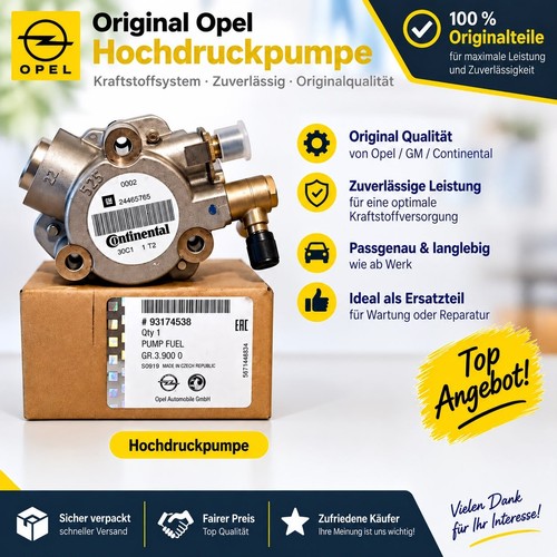 Opel hochdruckpumpe z22yh - opel,