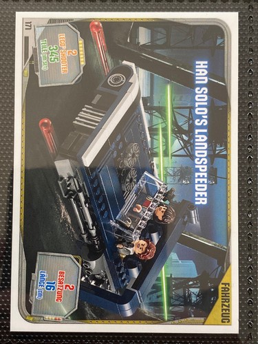 Lego star wars - star, sammelkarten