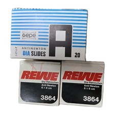 Glas-Diarahmen 6X6 Konvolut