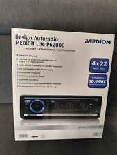 Design Autoradio MEDION Life P62000 4x22 Watt SD/MMC Kartenlesegerät USB-Port