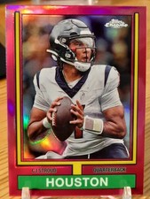 CJ Stroud 2024 Topps Chrome Football Pink #74TF-22 Houston