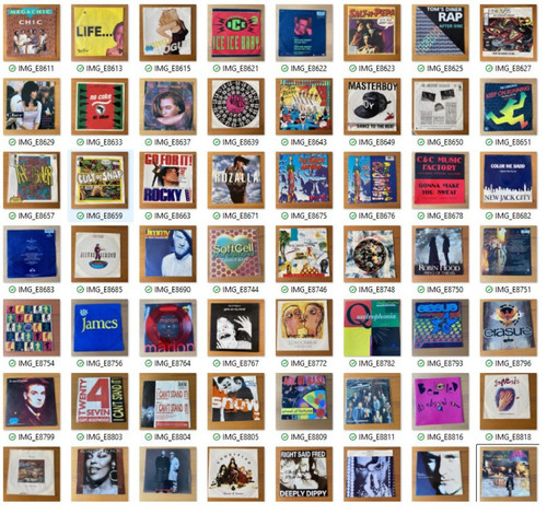 Vinyl singles 90s - 7'',