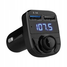 FM Transmitter Bluetooth 4.2 Radio USB KFZ Auto Ladegerät Zigarettenanzünder PKW