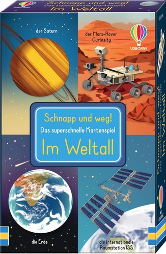 Kartenspiel raumfahrt - kartenspiel,