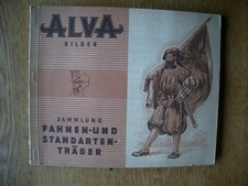 "ALVA FAHNEN- UND STANDARTENTRÄGER" Sammelalbum BRINKMANN/ YOSMA 1933