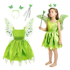 Tinkerbell Prinzessin Kleider Mädchen Kostüm Fasching Partykleider Cosplay