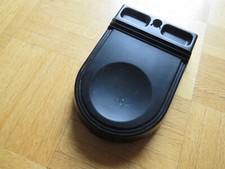 Stifte Halter Schreibtisch Ablage braun 12x18,5x4 Bakelit retro Brief Beschwerer