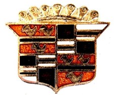 AUTO Pin / Pins - CADILLAC LOGO ca. 80er Jahre