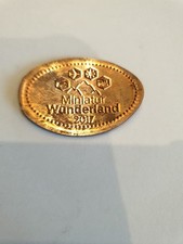 1 Motiv  Elongated Coin Miniatur Wunderland Hamburg  2017 