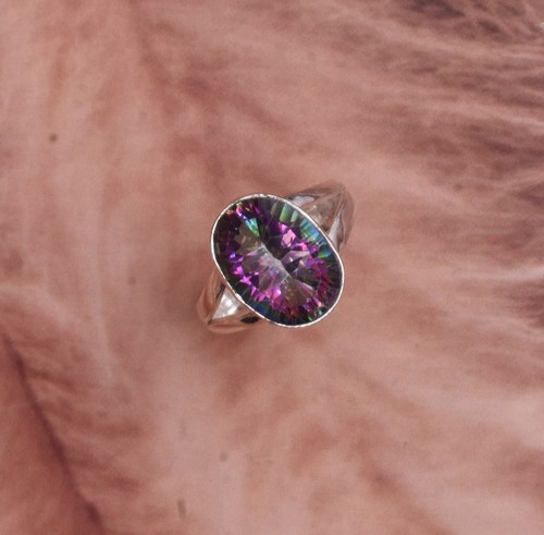 Mystic topaz ring - mystic,